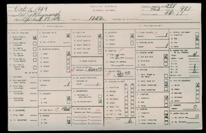 WPA household census for 1252 W 17TH STREET, Los Angeles County
