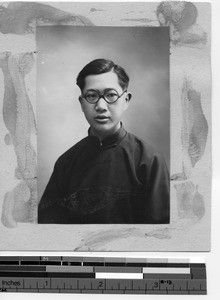 Rev. Paul Choo at Meixien, China, 1932