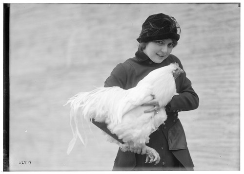Exploitation, Miss Peggy Waters with chicken