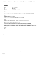 [Email from Mark Rolfe to Suhail Saad regarding the issues to be presented to the BOD]