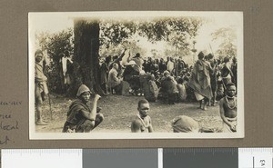 Religious service, Chogoria, Kenya, 1929