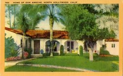 Home of Don Ameche, North Hollywood, Calif