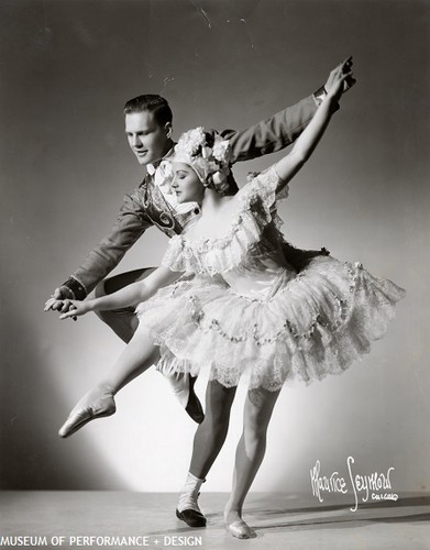 Marie-Jeanne and Lew Christensen in Christensen's "Charade; or the Debutante"