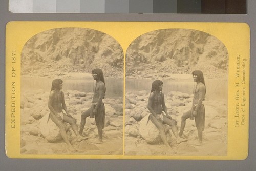 Types of Mojave Indians.--Photographer: T. H. O'Sullivan--Photographer's number: 21--Photographer's series: Expedition of 1871