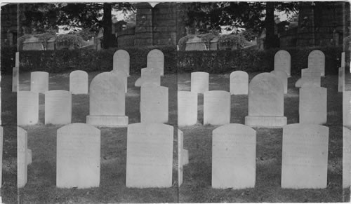 Sleepy Hollow Cemetery and church, and grave of Washington Irving. Tarrytown, N.Y. [See KU 61309, evidently the original slab.]