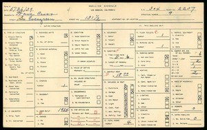 WPA household census for 131 1/2 SO EVERGREEN, Los Angeles