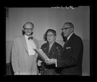 Mental Health Foundation, Inc. founders at organization's launch, 1955