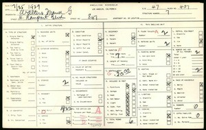 WPA household census for 847 N RAMPART BLVD, Los Angeles