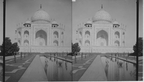 Near view of Taj Mahal - Agra. India