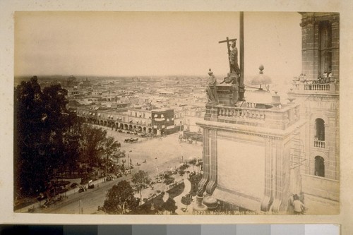 Mexico, S. West from the Cathedral