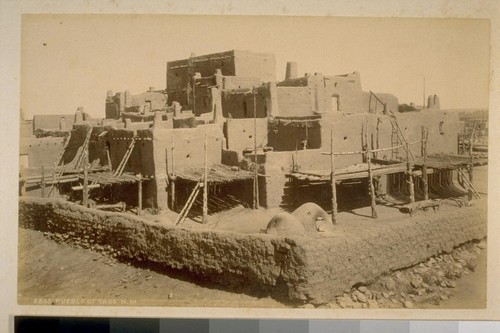 Pueblo of Taos, N. M. [New Mexico]