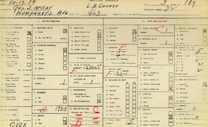 WPA household census for 463 S HUMPHREYS