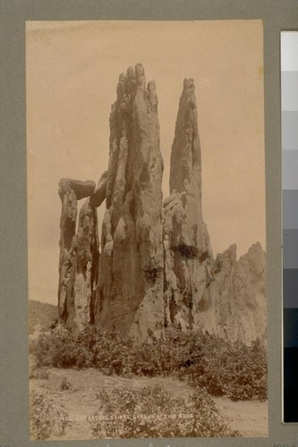 Cathedral Spires, Garden of the Gods. 1402. [Colorado.]