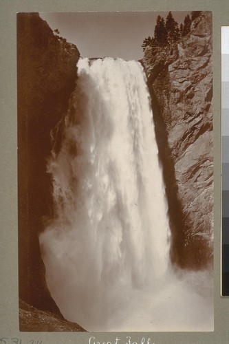 Great Falls. [Yellowstone National Park, Wyoming.]