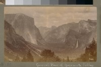 General View of Yosemite Valley [California] from near Artist's Point. 555. [Photograph by George Fiske.]