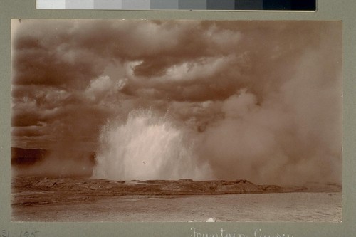 Fountain Geyser. [Yellowstone National Park, Wyoming.]