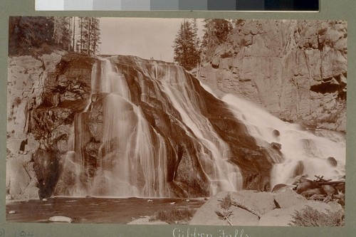 Gibbon Falls. [Yellowstone National Park, Wyoming.]