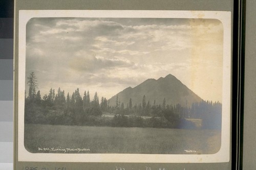 Evening Muirs Buttes. No. 841. [Photograph by Waters.]