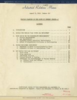 Industrial Relations Memos. Aug. 8, 1949. No. 111. Pension Planning in the Light of Current Trends