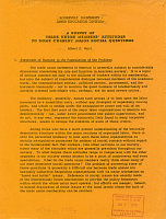 Roosevelt University Labor Education Division, A Survey of Trade Union Members' Attitudes to Some Current Major Social Questions, by Albert R. Verri