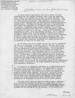 [Industry Looks at the Older Worker], by Dr. Theodore G. Klumpp. Speech delivered at the Second International Gerontological Congress, St. Louis, Missouri, September 12, 1951