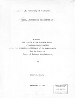 Labor, Antitrust and the Sherman Act, by Robert B. Brodie, September 1, 1961