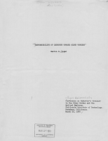 Responsibility of Industry Toward Older Workers, by Martin Segal. Paper delivered at Conference on Industry's Interest in the Older Worker and the Retired Employee, California Institute of Technology, March 22, 1960