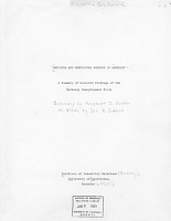 Employed and Unemployed Negroes in Berkeley. A Summary of Selected Findings of the Berkeley Unemployment Study, by Margaret S. Gordon, Institute of Industrial Relations, University of California, Berkeley