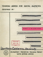 Readings In: Poverty in the United States, edited by Robert Schasre and Jo Wallach. Training Series for Social Agencies, Vol. 4. Delinquency Prevention Training Project, Youth Studies Center, University of Southern California, February 1965