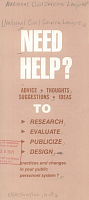 Need Help? Advice, Thoughts, Suggestions, Ideas to Research, Evaluate, Publicize, Design Practices and Changes in Your Public Personnel System. National Civil Service League