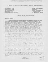 Digest of Proceedings, Section IV, Health Maintenance and Rehabilitation, P.M. Session August 14, 1950. Approved by Dr. Dean W. Roberts, Chairman. Immediate Release. Conference on Aging