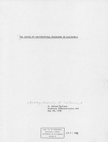 The Status of Recognitional Picketing in California, by E. Robert Wallach. Business Administration 256, May 28, 1958