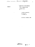 Activities of the European Labor Movement in the Housing Field: A Survey prepared by Heins Umrath, Amsterdam, December, 1972 (Draft)