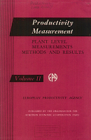 Productivity Measurement: Concepts Vol. II. European Productivity Agency, 1956. Project No. 235