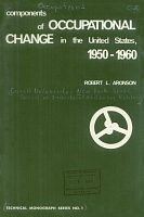 Temporal Components of Occupational Change in the United States, 1950-1960