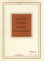 Can You Postpone Pension Contributions? Old Colony Trust Company, 1950
