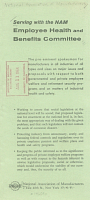 Serving with the NAM: Employee Health and Benefits Committee. National Association of Manufacturers