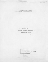 Notes on the Economic Situation of Negroes in the United States. U.S. Department of Labor, Bureau of Labor Statistics. Revised May 1958