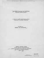 Resources of Old-Age and Survivors Insurance Beneficiaries; A study of 4,491 beneficiary groups entitled to monthly benefits. Chapter II. Summary and Conclusions. March 1949.Federal Security Agency, Social Security Administration, U.S. Bureau of Old-Age and Survivors Insurance, Division of Program Analysis