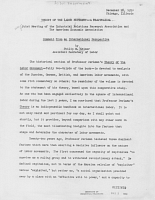 Theory of the Labor Movement--A Reappraisal. Comment from an International Perspective, by Philip M. Kaiser, December 28, 1950