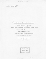 Impact of Pension Funds on National Economy: Remarks, by George W. Mitchell, Member, Board of Governors of the Federal Reserve System. Annual Conference of the Municipal Finance Officers Association of the United States and Canada, Philadelphia, Pennsylvania, June 9, 1965