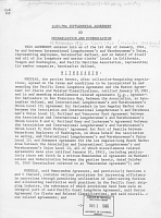 ILWU-PMA Supplemental Agreement on Mechanization and Modernization, November 15, 1961 - July 1, 1966 (Includes 1963 Amendments)