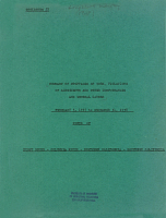 Summary of Stoppages of Work, Violations of Agreements and Other Disturbances and General Causes, February 3, 1937 to December 31, 1938, Ports of Puget Sound, Columbia River, Northern California, Southern California