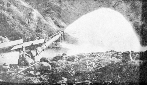 Hydraulic Mining at Cherokee