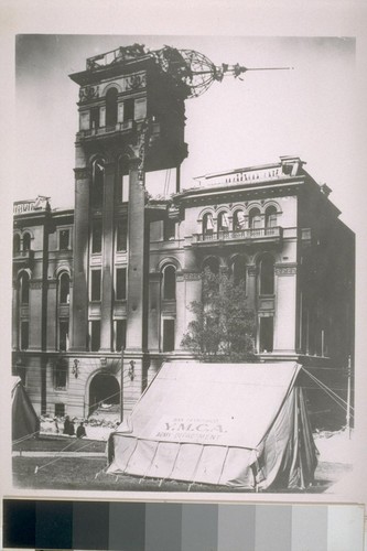 Hall of Justice. 1906. [Society of California Pioneers.]