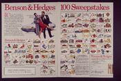 Benson & Hedges 100 Sweepstakes