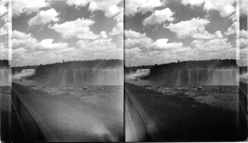 American and Horseshoe Falls from Canadian Side, Niagara Falls, N.Y