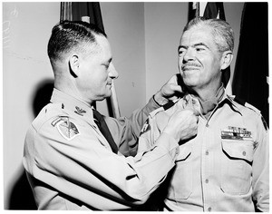 General gets promoted, 1954