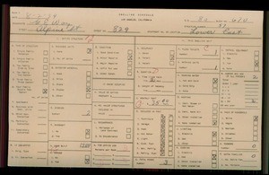 WPA household census for 829 ALPINE, Los Angeles