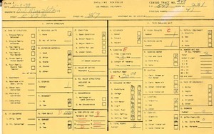 WPA household census for 867 E 42ND, Los Angeles